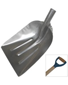 Alu.graanschop nr.2 zonder slijtstrip kunstst. D-gr.st. 95cm
