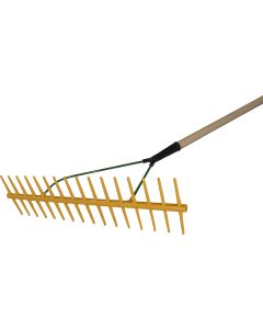 Hooihark kunststof schuin mod.16 dubb.tand. met st.170 cm