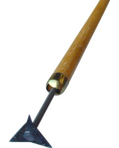 DeWit Tegelritzer of onkruidkrabber met lange steel 135 cm