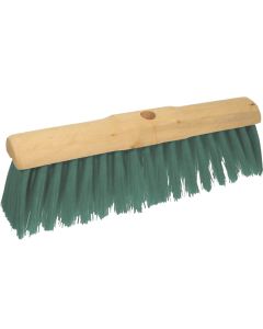 gemeentebezem breedte 45 cm kunstvezel groen zonder steel