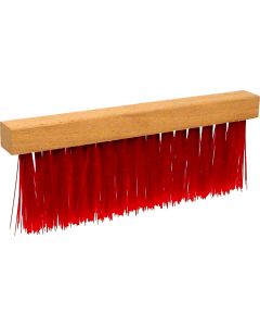 Voegbezem breedte 28 cm kunstvezel rood