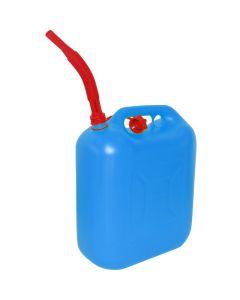 Benzinejerrycan kunststof 20 liter BLAUW