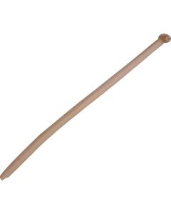 Schopsteel essen half gebogen met doorgestoken hilt 120 cm