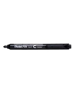 Pentel permanent marker met intrekbare punt zwart