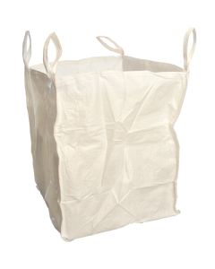 Big Bag 1500 kg top open bodem vlak 90 x 90 x 110 cm