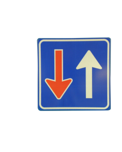 Voorrangsbord (wel voorrang) F06 600mm