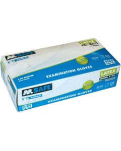 Disposable latex handschoen M-Safe 4160